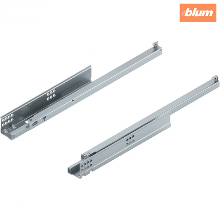 TANDEM BLUMOTION Extragere parţială, Glisare, 30 kg, NL=450 mm, pentru Grosime material placă 17-19 mm, pt cuplaj, stânga/dreapta, finisaj zincat 550F4500B [1]