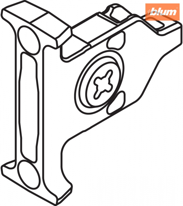 TANDEMBOX Cuplaj de front, Şuruburi, simetrică, pentru TANDEMBOX antaro/TANDEMBOX TANDEMBOX antaro/TANDEMBOX plus, finisaj fără acoperire ZSF.35A2 [2]