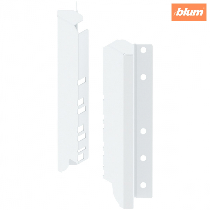 TANDEMBOX Suporturi pentru spate de lemn, Înălţime D (224 mm), pentru SPACE CORNER, dreapta+stânga, finisaj în culoare "Seidenweiss" (alb sidefat) Z30D000SL45ECK-RW [1]
