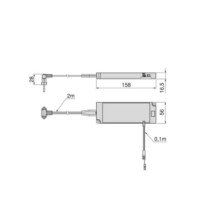 Transformator LED Smart 24V DC, 30W, MINILED [3]