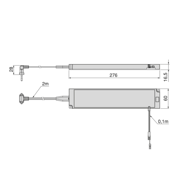 Transformator LED Smart 24V DC, 90W, MINILED [3]