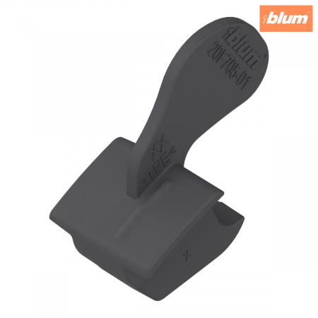 Sisteme deschidere usi - 104° Limitator unghi de deschidere pt AVENTOS HF, finisaj gri închis 20F7051