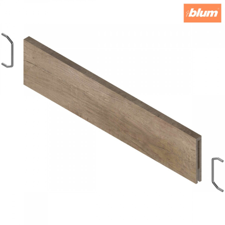 Accesorii mobilier - AMBIA-LINE Separator transversal, pentru LEGRABOX/MERIVOBOX Sertar (ZC7SXXXRH2), Design de lemn, finisaj Stejar Nebr. gri ST10 ZC7Q020SH