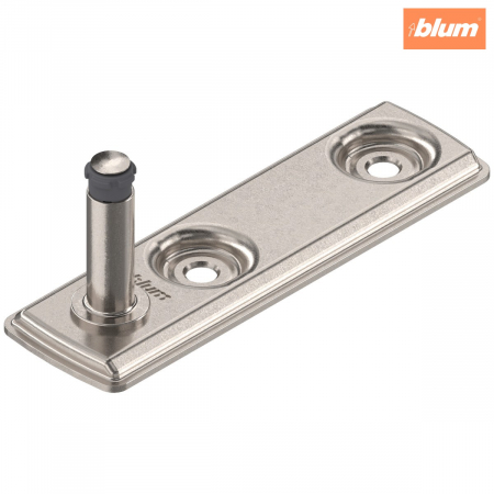 Accesorii mobilier - AVENTOS HK-XS, sistem de ridicare pentru uşă pivotantă, Cuplaj de corp, prin şuruburi, finisaj nichelat 20K5101