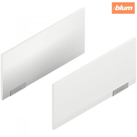 Accesorii mobilier - AVENTOS HKi, Capac de acoperire pentru mecanismul de ridicare, neted, dreapta+stânga, finisaj alb-mătase/inox-g 24K8000