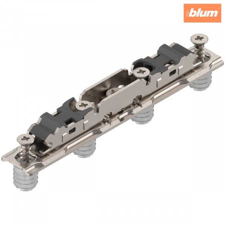 Accesorii mobilier - AVENTOS HS/HL/HK şi HK top sisteme de ridicare pentru uşă basculantă, Cuplaj de front pentru fronturi de lemn, EXPANDO, finisaj nichelat 20S42E1