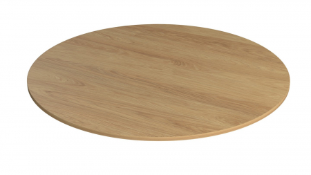 Blaturi de masa - Blat pentru masa Ø 1300 mm, Hicori natur H3730 ST10