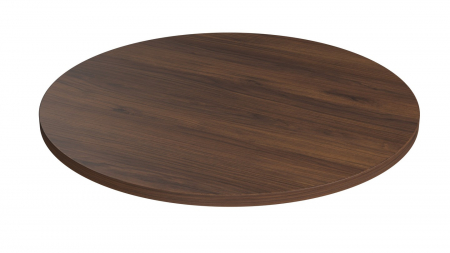 Blat pentru masa Ø 1300 mm, Nuc Warmia maro H1307 ST19 [0]