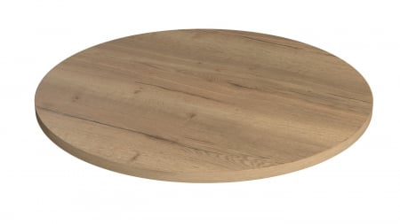 Mobilier - Blat pentru masa Ø 1300 mm, Stejar Halifax natur H1180 ST37