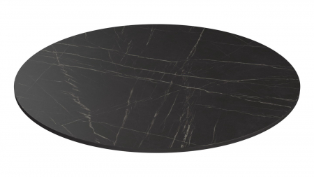 Mobilier - Blat pentru masa Ø 1400 mm, Pietra Grigia negru F206 ST9