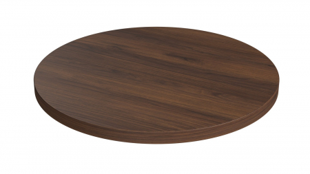 Mobilier - Blat pentru masa Ø 800 mm, Nuc Warmia maro H1307 ST19