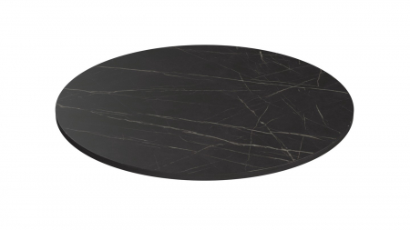 Mobilier - Blat pentru masa Ø 900 mm, Pietra Grigia negru F206 ST9