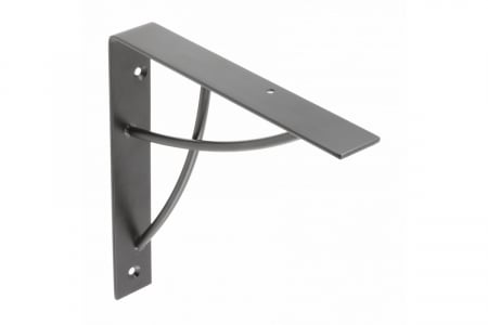 Console si suporti polita - Consola metalica Neo 180x180 mm, finisaj negru