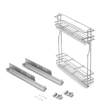 Cosuri Jolly si coloane - Cos Jolly lateral pentru bucatarie SupraMax, cu amortizare, corp 150 mm