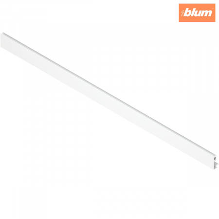 Accesorii mobilier - Front din aluminiu, Cu canelură pentru elementul de inserţie, pentru Extragere interioară pentru elementul de inserţie, KB=1200 mm, pentru debitat, pentru MERIVOBOX, finisaj alb-mătase mat ZV4.1042NN