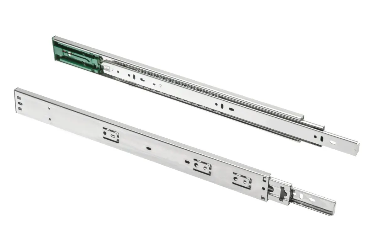 Glisiere cu bile - Glisiera cu bile, extragere totala si PUSH 400 mm