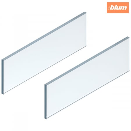Accesorii mobilier - LEGRABOX Element de inserţie - lateral, Înălţime C (138 mm), NL=500 mm, Sticlă, 2 buc în set, pentru LEGRABOX free, finisaj clar ZE7S388G