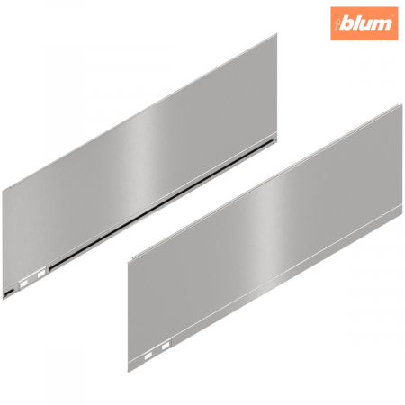 Legrabox - Blum - LEGRABOX Element decorativ, Înălţime C (177 mm), NL=500 mm, dreapta+stânga, finisaj inox periat-lăcuit 770C500AI