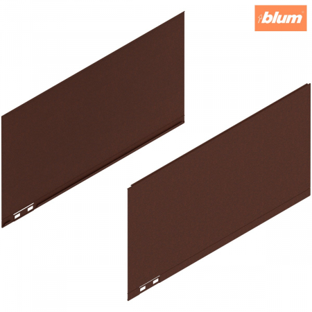 Accesorii mobilier - LEGRABOX Element decorativ, Înălţime F (241 mm), NL=450 mm, dreapta+stânga, finisaj noble rust 770F450AS