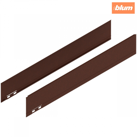 Accesorii mobilier - LEGRABOX Element decorativ, Înălţime M (90.5 mm), NL=550 mm, dreapta+stânga, finisaj noble rust 770M550AS
