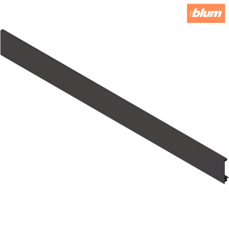 Accesorii mobilier - LEGRABOX Front din aluminiu, pentru Sertar interior şi extragere interioară cu traversă, KB=1200 mm, pentru debitat, finisaj negru-carbon mat ZV7.1043C01VORD-ST