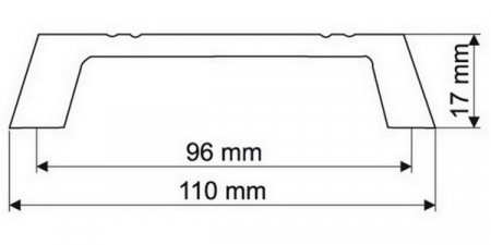 Maner metalic antichizat alama patinata UR09 [1]