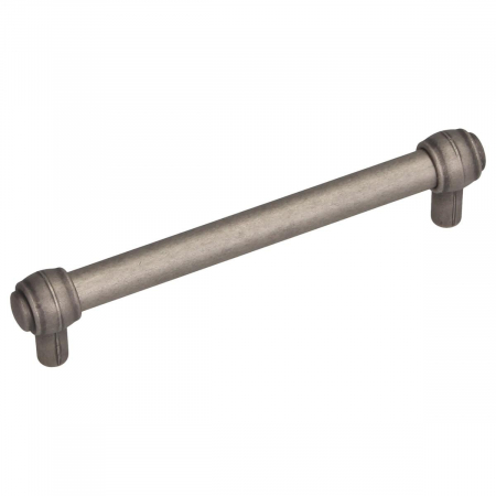 Accesorii mobilier - Maner metalic argintiu antichizat RE23