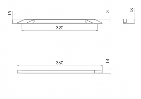 Maner metalic auriu periat 700.14 [1]