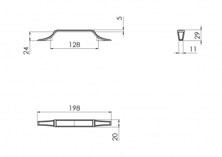 Maner metalic bronz antichizat 667.20 [1]