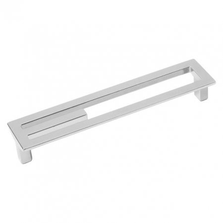 Accesorii mobilier - Maner metalic crom lucios US15