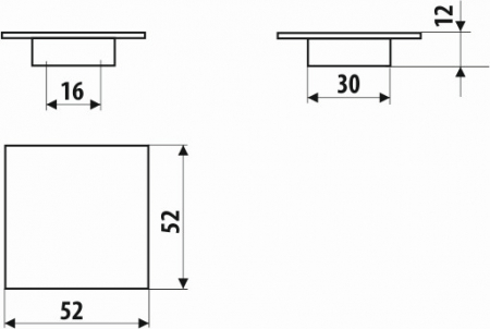 Maner metalic crom satinat UU74 [1]