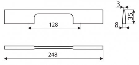 Maner metalic finisaj grafit UA124 [1]