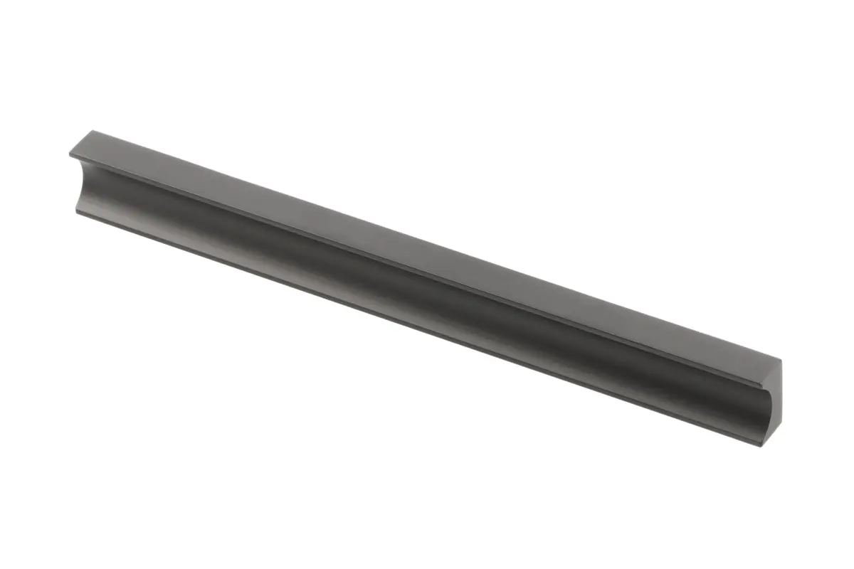Manere si butoni - Maner metalic negru mat UA-GROOVE-160-20M