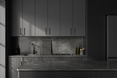 Maner metalic negru mat UZ-IMPERIAL-256-20M [2]