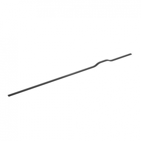 Manere mobilier - Maner metalic negru structurat UA131