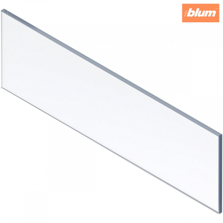 Accesorii mobilier - MERIVOBOX Element de inserţie - faţă, Înălţime E (142.5 mm), KB=600 mm (18/19 mm), Sticlă, finisaj clar ZE4H458G