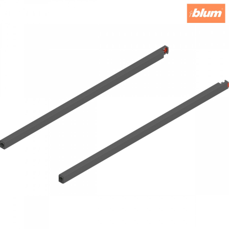 Sisteme pentru sertare - MERIVOBOX Lonjeron, NL=550 mm, dreapta+stânga, finisaj gri-orion mat ZR4.550RS.ERE