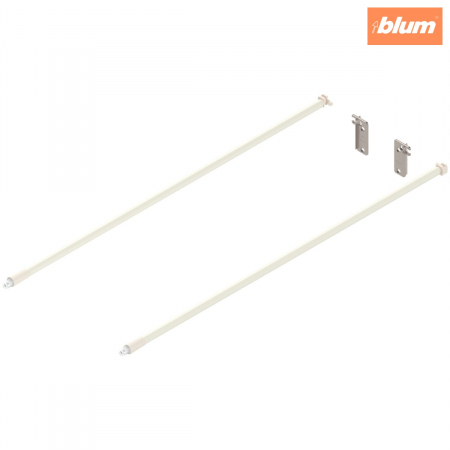 Accesorii mobilier - METABOX Lonjeron (stânga/dreapta), NL=550 mm, ZRR.8000 Suport lonjeron spate inclus, finisaj R9001 albcrem/albcrem ZRE.521S.IDREL