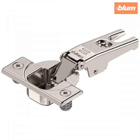 Accesorii mobilier - MODUL Balama pentru uşa care antrenează după sine uşa frigiderului 95°，Uşă aplicată, Oală: presare, finisaj nichelat 91K9580