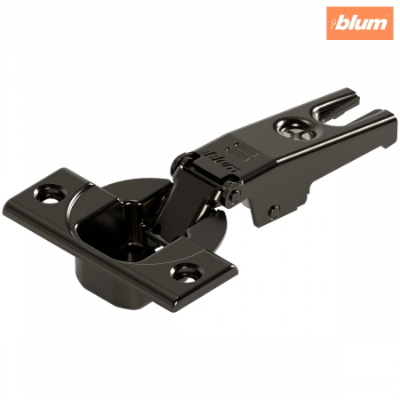 Accesorii mobilier - MODUL Balama pentru uşa care antrenează după sine uşa frigiderului 95°，Uşă aplicată, Oală: şuruburi, finisaj negru onix 91K9550