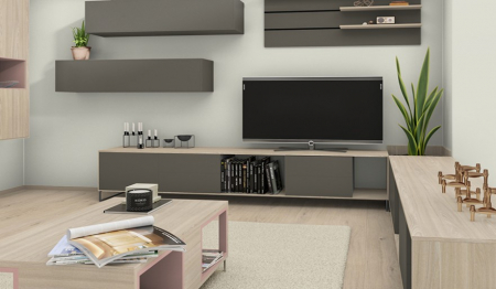 PAL melaminat Egger, Gri lava U741 ST9, 2800x2070x18 mm [1]