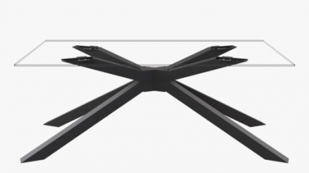 Picior masa central spider XXL finisaj negru [1]