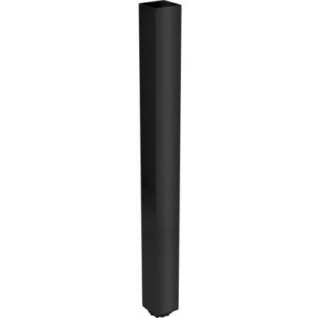 Picioare masa - Picior masa patrat 60x60 H=1100 mm, finisaj negru