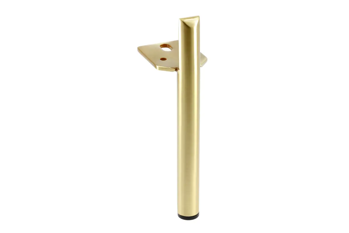 Picioare mobilier - Picior masa RONDA, H180 mm, finisaj aurit