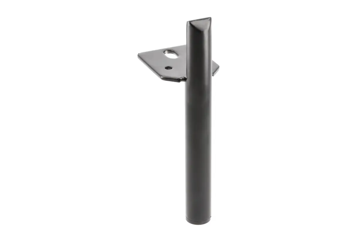 Picioare mobilier - Picior masa RONDA, H180 mm, finisaj negru mat