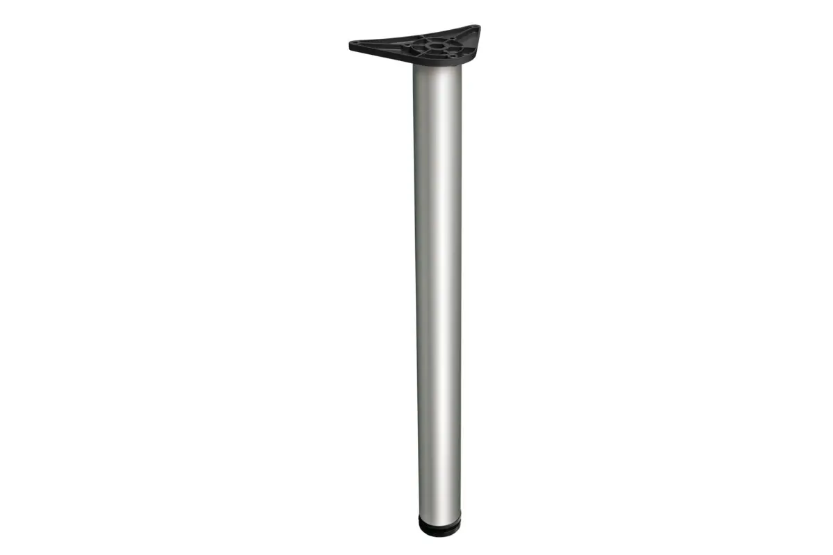 Picioare masa - Picior masa rotund diam. 60 H=710 mm, finisaj aluminiu