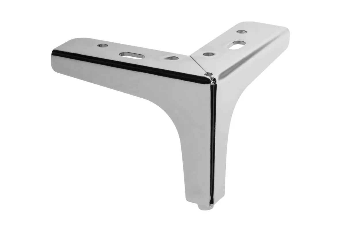 Picioare mobilier - Picior STGY H100 mm, finisaj crom
