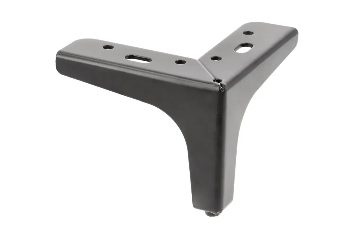 Picioare mobilier - Picior STGY H100 mm, finisaj negru mat