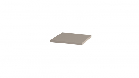 Mobilier - Polita decorativa 300x300x18 mm, Gri casmir U702 ST9, grosime 18 mm