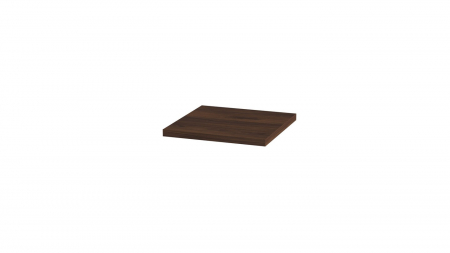 Polite - Polita decorativa 300x300x18 mm, Nuc Warmia maro H1307 ST19, grosime 18 mm
